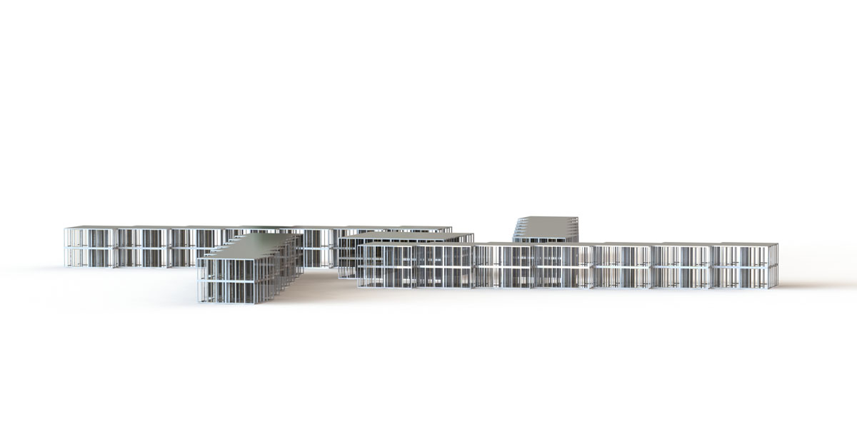 Cube-House - Würfelhaus 3D Grafik 04
