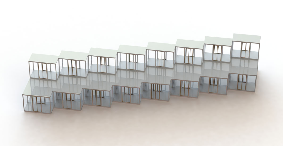 Cube-House - Würfelhaus 3D Grafik 08