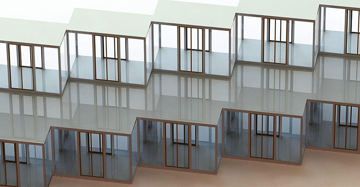 Cube-House - Würfelhaus 3D Grafik 09